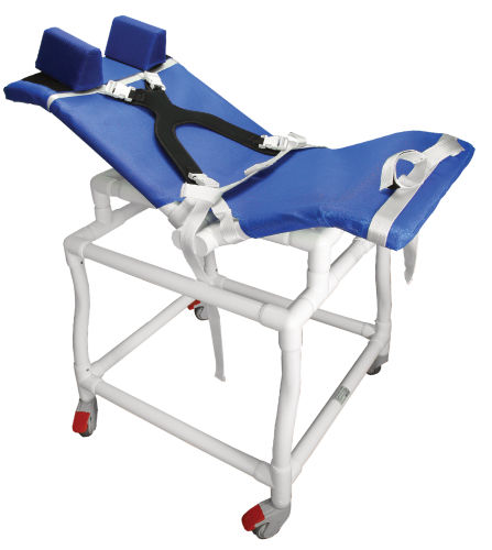 Asiento de baño con ruedas - 320CLE - Carci - para personas con movilidad reducida / inclinable