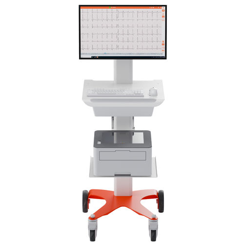 Electrocardiógrafo para diagnóstico en reposo - touchECG System Digital - Cardioline - 12 canales / 15 canales / para PC