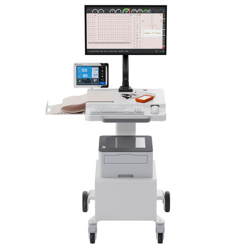 Equipo para pruebas de esfuerzo cardíaco - Cubestress System - Cardioline - con cinta rodante / con bicicleta de ejercicios