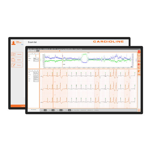 Software de análisis - ECGWebApp - Cardioline - de gestión / para informes / de prueba