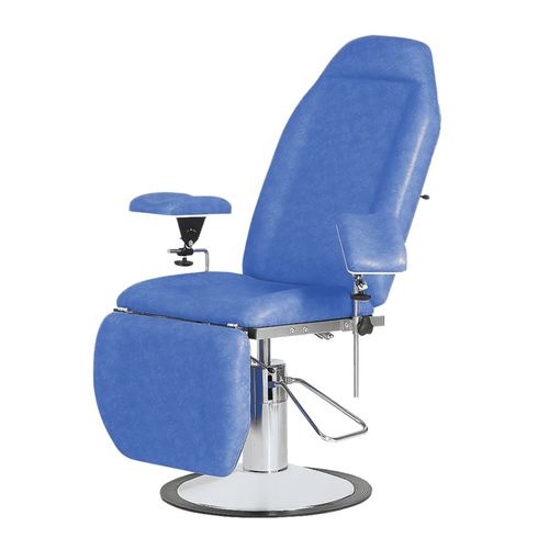 Sillón para extracción de sangre hidráulico - 512 - CARINA  - de 3 secciones / con reposabrazos / de altura variable