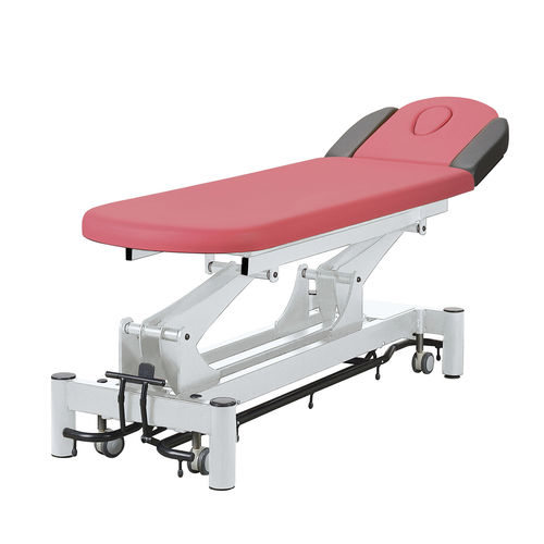Camilla de exploración de fisioterapia - 777 04   - CARINA  - para adulto / eléctrica / de altura variable