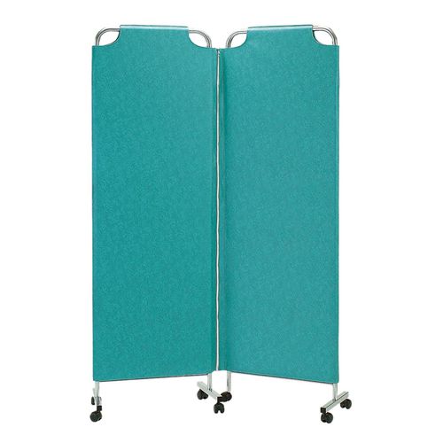 Biombo médico con ruedas - 118 - CARINA  - plegable / 2 paneles