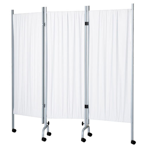 Biombo médico con ruedas - 119 - CARINA  - plegable / 3 paneles