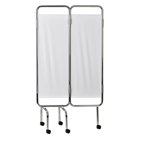 Biombo médico con ruedas - 881 58 12 - CARINA  - plegable / 2 paneles