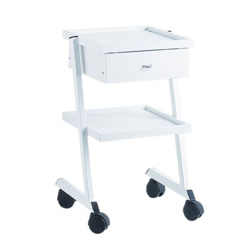 Carro médico - 3071 - CARINA  - de uso general / 1 cajón / 2 bandejas