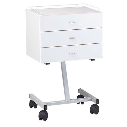 Carro médico - 4000 - CARINA  - de uso general / 3 cajones / 1 bandeja