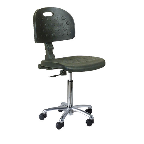 Silla para adulto - 6301ALU - CARINA  - con ruedas / con respaldo alto / de altura variable