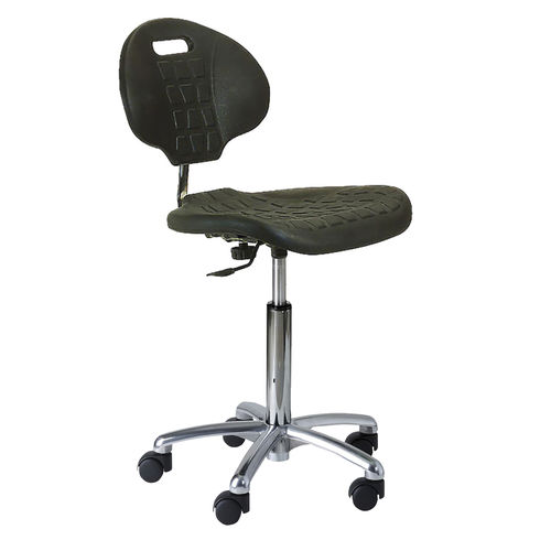Silla para adulto - 6401ALU - CARINA  - con ruedas / con respaldo alto