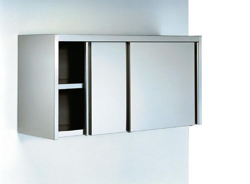 Armario de hospital - CEATB series - CEABIS - con estante / con puerta corredera / de pared