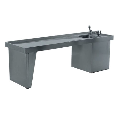 Mesa de autopsia de medicina legal - CEATA05 - CEABIS - de laboratorio de histopatología / de disección / de lavado de cadáveres