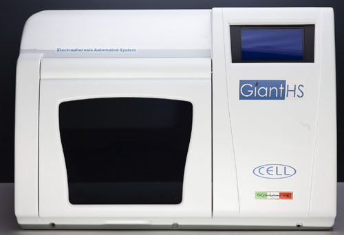 Sistema de electroforesis con acetato de celulosa - GIANT  - CELL - Start Project  - para proteínas / clínico / automatizado