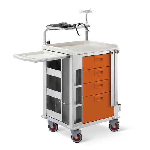 Carro de emergencia - LUXOR - Centro Forniture Sanitarie   - médico / de hospital / de almacenamiento