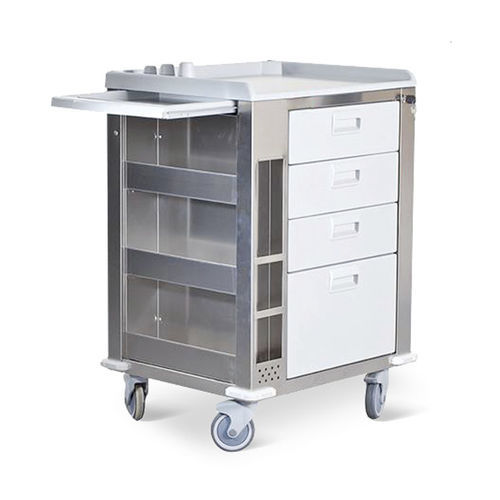Carro para cuidados - COMFORT - Centro Forniture Sanitarie   - médico / de hospital / de acero inoxidable