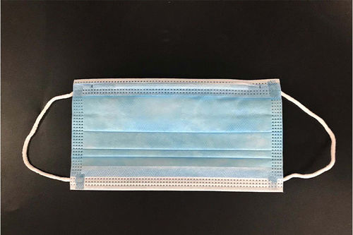 Mascarilla de protección con filtro - Changzhou Medical Appliances General Factory - semimáscara / blanca / azul