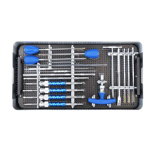 Kit de instrumentos para cirugía del raquis - Master 10 series - Waston medical