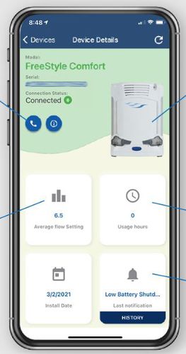 Software de control - myCAIRE - CAIRE Medical - médico / para asistencia domiciliaria / de telesalud