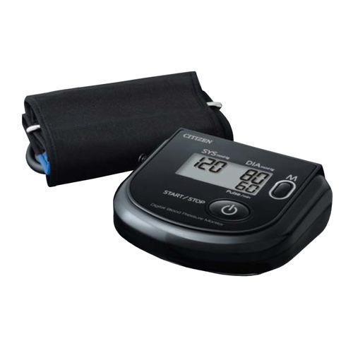 Tensiómetro electrónico automática - CH-453 (BLACK) - Citizen Systems Japan  - oscilométrica / con manguito para adulto / 1 x 90