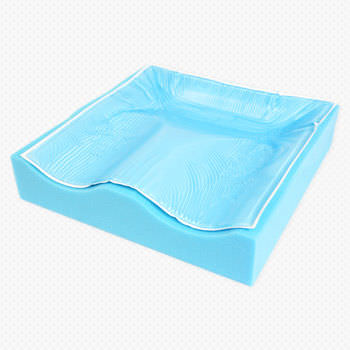 Cojín de posicionamiento - EZ FEEL LITE DELUXE - Clearview Healthcare Products - para silla de ruedas / de poliuretano / de gel