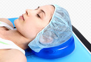 Cojín de posicionamiento de la cabeza - AP 00x series - Clearview Healthcare Products - para mesa de operaciones / de gel / forma de anillo