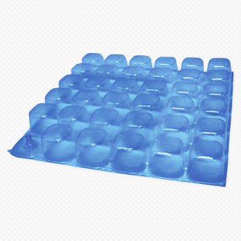 Cojín de asiento - COZY AIR - Clearview Healthcare Products - para silla de ruedas / de poliuretano / de aire