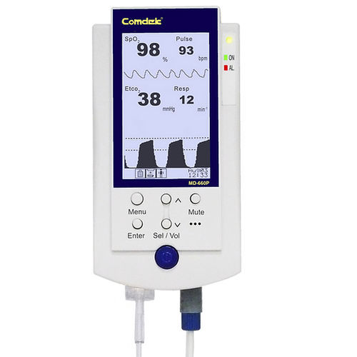 Pulsioxímetro portátil de mano -  MD-660P - Comdek Industrial - para hospital / BPCO / alimentado por batería