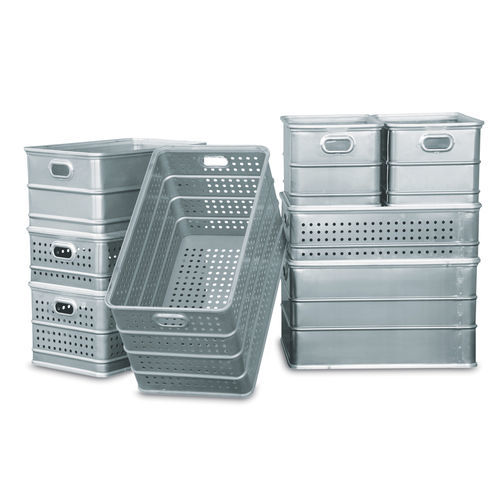 Contenedor para transporte - 205 - Conf Industries - de aluminio / esterilizable / estéril
