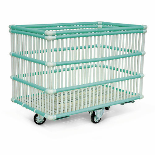 Carro para bolsas para ropa sucia - 51 - Conf Industries - médico / de transporte / de plástico