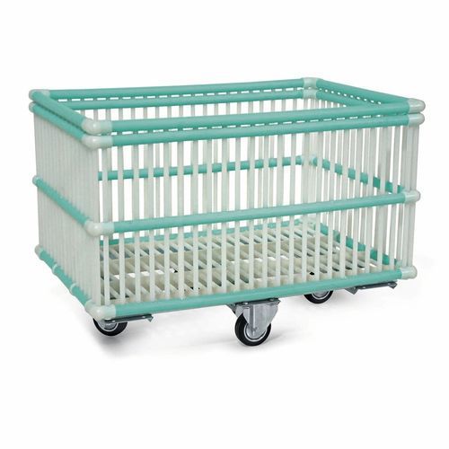 Carro para bolsas para ropa sucia - 52 - Conf Industries - médico / de transporte / de plástico