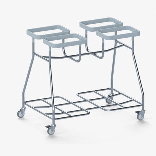 Carro para bolsas para ropa sucia - AXLBCQ - Conf Industries - médico / de transporte / para lavandería