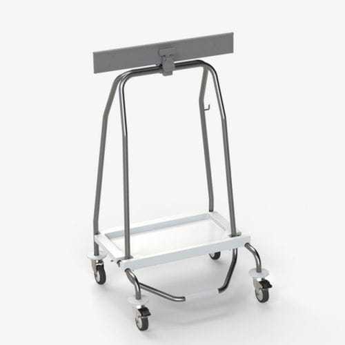Carro para bolsas para ropa sucia - SHUT - Conf Industries - médico / de transporte / para lavandería