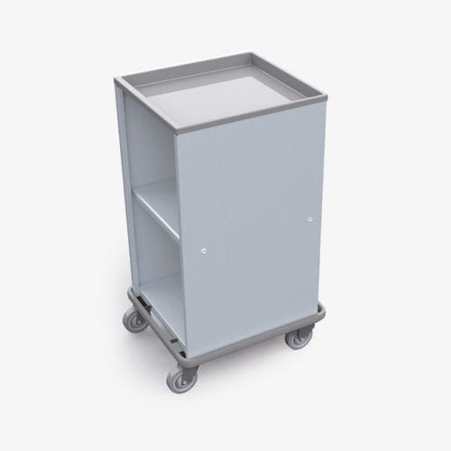 Carro para bolsas para ropa limpia - 251 - Conf Industries - de hospital / de transporte / con estante