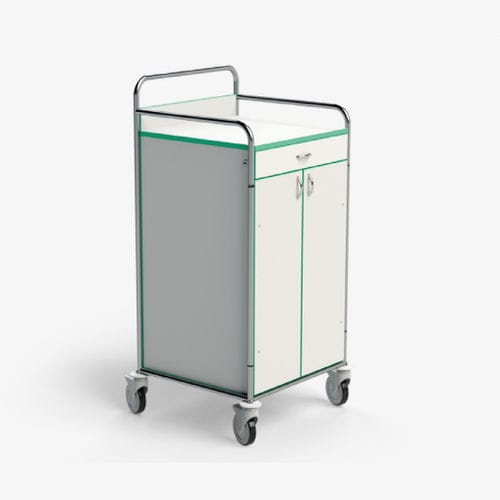Carro para bolsas para ropa limpia - 251SP-1CSH - Conf Industries - de hospital / de transporte