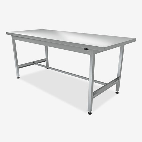 Mesa de trabajo - 191AX-ELEVET - Conf Industries - rectangular / de altura regulable / con ruedas
