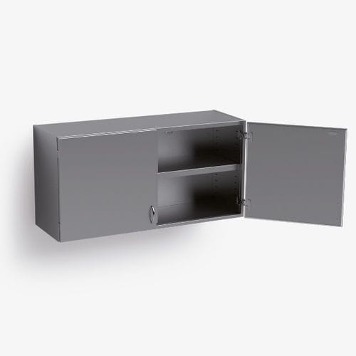 Armario de pared - 508-BA - Conf Industries - con estante / con puerta