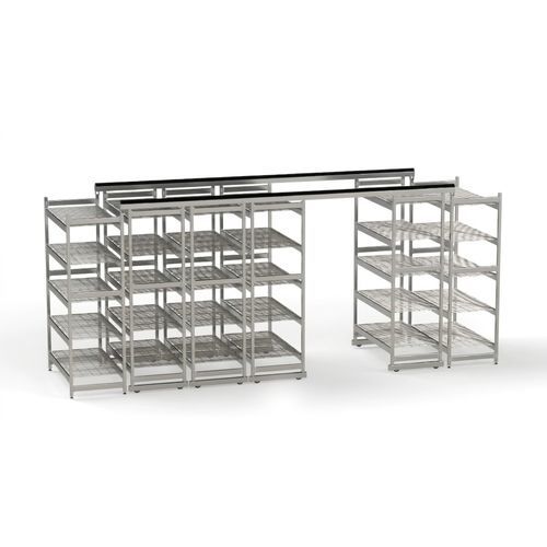 Estantería modular - SHALLOY TOP-TRACK - Conf Industries - para cestas / para contenedores / móvil