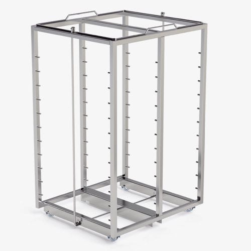 Rejilla con cestas - RACKD1 - Conf Industries - para hospital / para carro