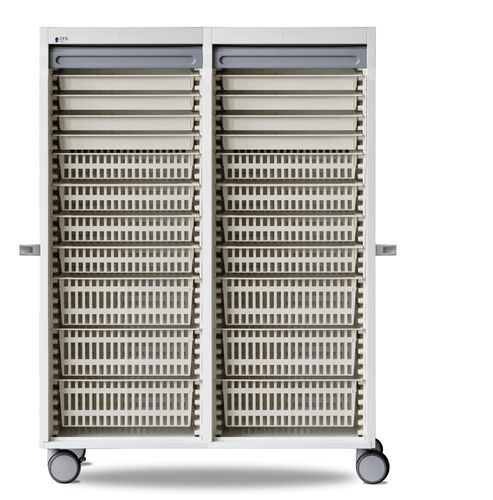 Carro para transporte - Space ISO-2H - Conf Industries - de almacenamiento / de plástico / con cajón