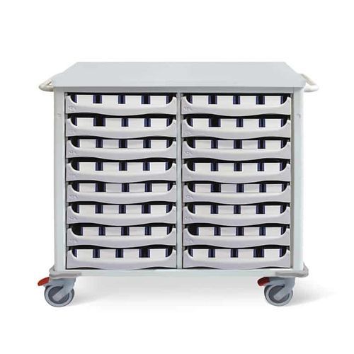 Carro médico - Unit-dose Plus - Conf Industries - de medicamentos / para medicamentos / de dispensación de medicamentos