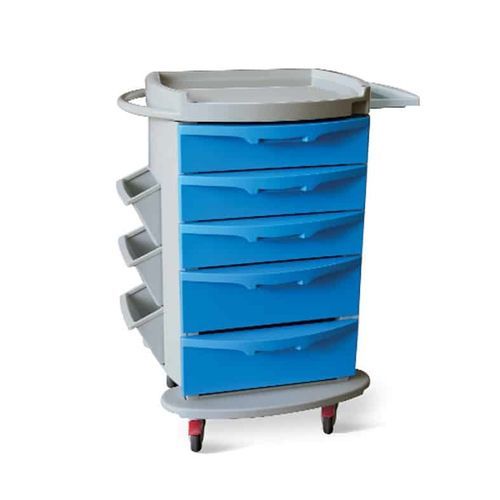 Carro médico - Apollo - Conf Industries - para cuidados / de plástico / con papelera