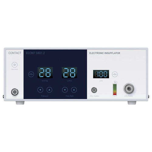 Insuflador de CO2 para endoscopia para adulto - ECONT 0401.2 - Contact Co. - con precalentamiento de gas