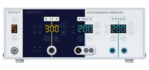 Bisturí eléctrico de altas frecuencias - ECONT 0201.1 - Contact Co. - corte monopolar / corte bipolar / coagulación monopolar
