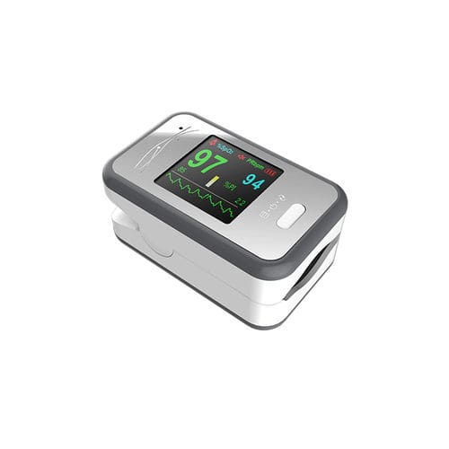 Pulsioxímetro de dedo - CMS50H  - Contec Medical Systems - médico / alimentado por batería / gris