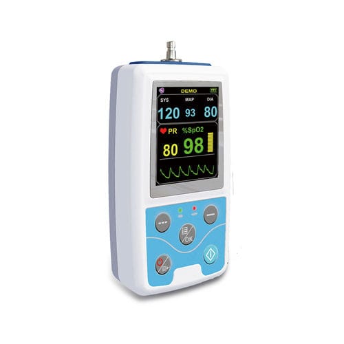 Monitor de paciente portátil - PM50  - Contec Medical Systems - compacto / de frecuencia cardíaca / para la presión arterial
