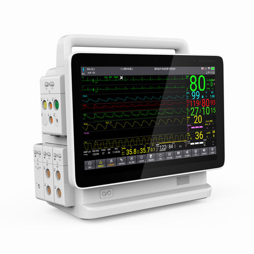 Monitor de paciente portátil - TS13 - Contec Medical Systems - de mesa / modular / ECG