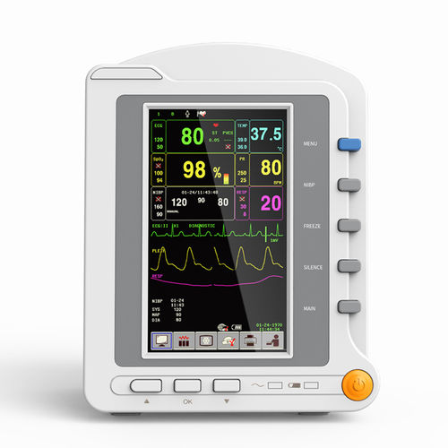 Monitor de paciente portátil - CMS6500  - Contec Medical Systems - compacto / ECG / RESP