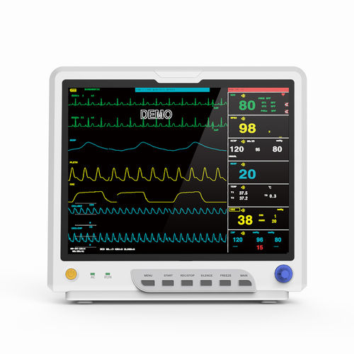 Monitor multiparamétrico compacto - CMS9200 - Contec Medical Systems - portátil / ECG / TEMP