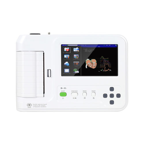 Electrocardiógrafo para diagnóstico en reposo - ECG600G  - Contec Medical Systems - 12 canales / digital / con impresora