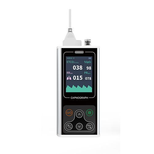 Monitor de paciente de mano - CA10S  - Contec Medical Systems - de frecuencia respiratoria / de frecuencia cardíaca / etCO2