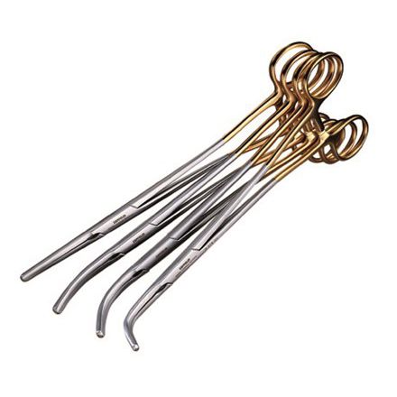 Pinza quirúrgica - ZEPPELIN® - CooperSurgical - de histerectomía / recta / curva